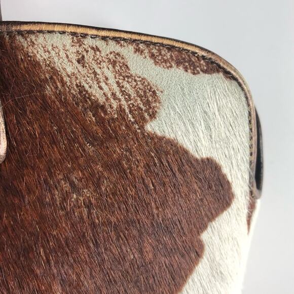 Giuseppe Zanotti Crystals Cow Print Pull On Western Cowgirl Heeled Boots 7 - Picture 5 of 9